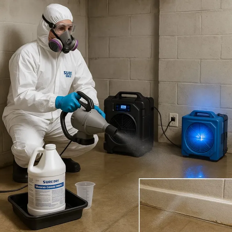 Sanitization and Odor Removal process in Idyllwild, CA