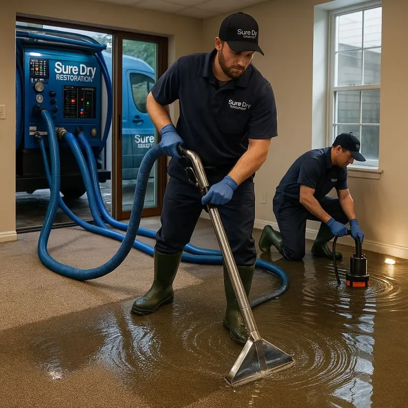 Water Extraction and Removal process in Idyllwild, CA